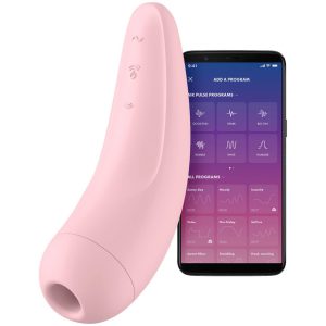 Вакуумний кліторальний стимулятор Satisfyer Curvy 2+