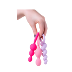 Satisfyer Booty Call – набір анальних пробок, 3 шт. (різнокольорові) 15