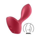 Анальна пробка з вібрацією Satisfyer Backdoor Lover Red 8