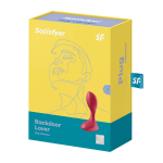 Анальна пробка з вібрацією Satisfyer Backdoor Lover Red 11