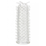 Насадка на пеніс с шипами Toy Joy Seduction Sleeve Clear 7