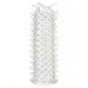 Насадка на пеніс с шипами Toy Joy Seduction Sleeve Clear 2