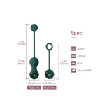 Magic Motion – Crystal Duo Smart Kegel Vibrator (бірюзовий) 15