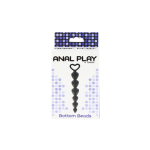 Toy Joy Bottom Beads – анальний ланцюжок, 15х2.5 см (чорний) 7
