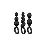 Satisfyer Booty Call набір анальних пробок, 3 шт (чорний) 8
