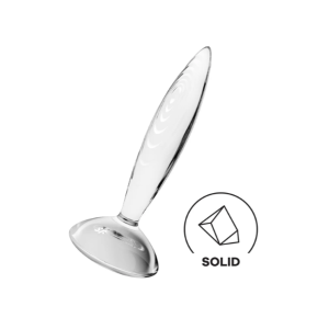Satisfyer Sparkling Crystal – елегантна скляна анальна пробка для чуттєвих експериментів