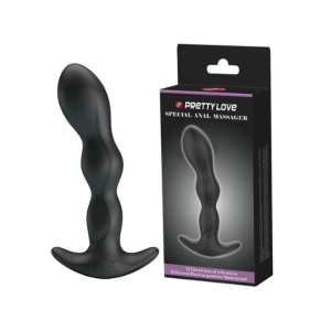 Pretty Love Special Anal Massager – анальна пробка з вібрацією, 13×3.3 см (чорна)