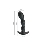 Pretty Love Special Anal Massager – анальна пробка з вібрацією, 13×3.3 см (чорна) 18