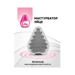 Мастурбатор яйце Gegg Pink