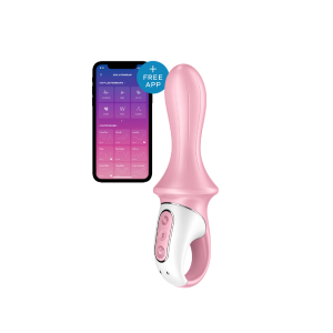 Satisfyer Air Pump Booty 5+ – анальний вібратор із надувним ефектом та смарт-керуванням