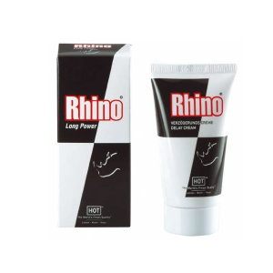 🐃 Hot Rhino Long Power Cream — крем-пролонгатор для чоловіків, 30 мл