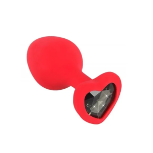 Orion You2Toys Silicone Plug Medium – елегантна анальна пробка з кристалом серце