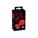 Orion You2Toys Silicone Plug Medium – елегантна анальна пробка з кристалом серце 7
