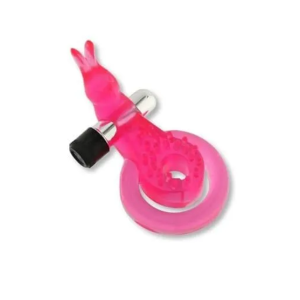 Seven Creations Cock & Ball Ring Rabbit – подвійне віброкільце з зайчиком